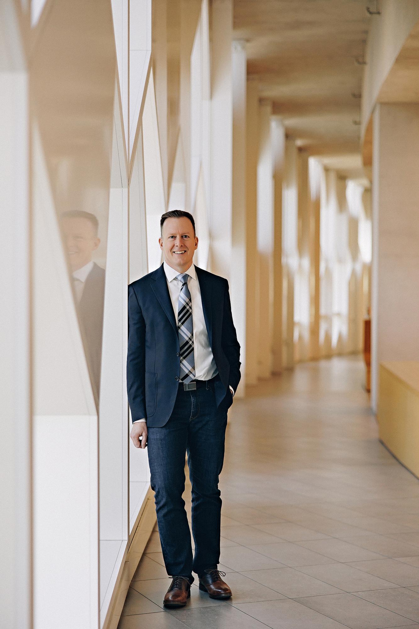 Calgary entrepreneur professional headshot for personal branding