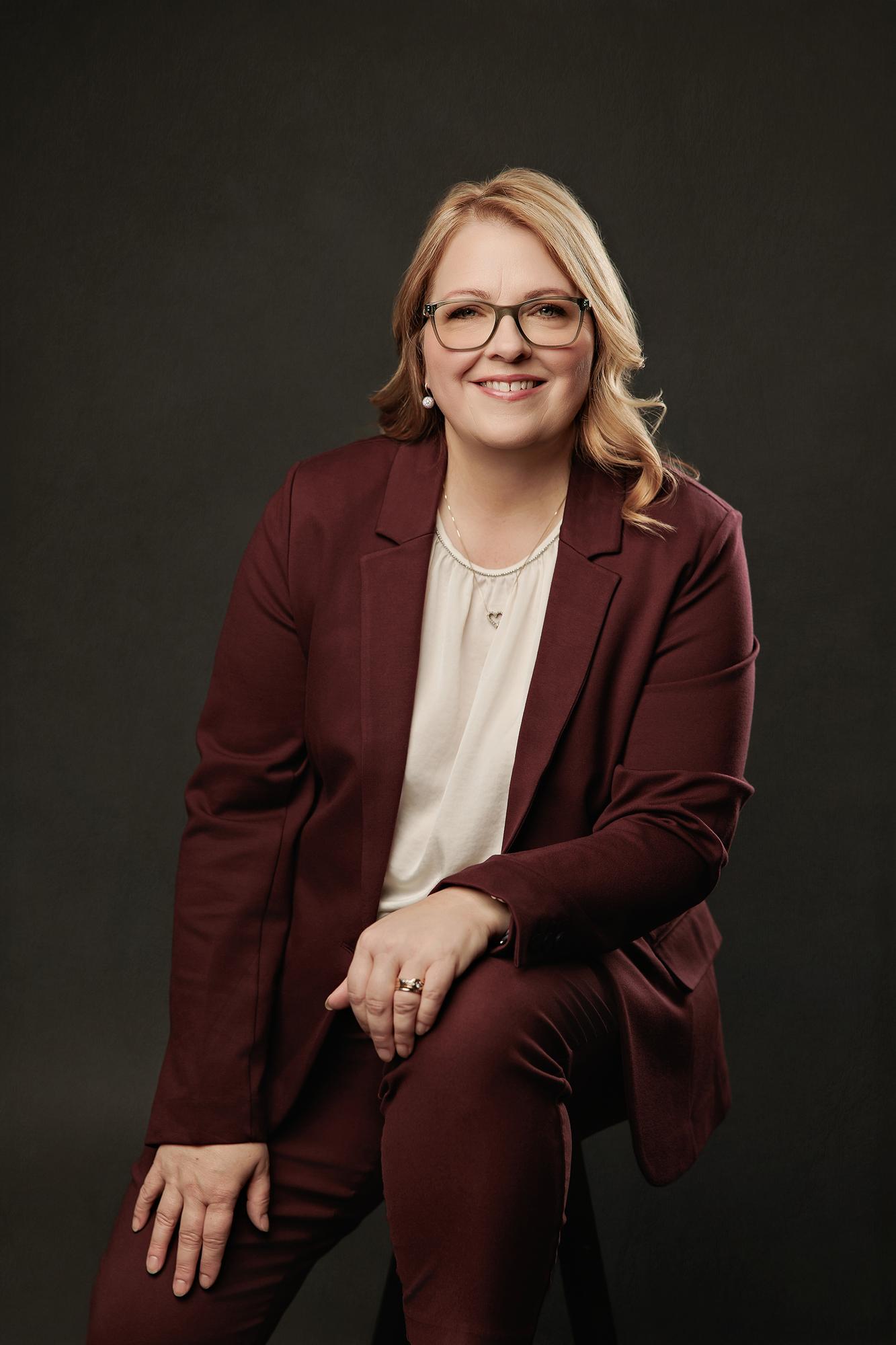 Calgary financial advisor professional portrait