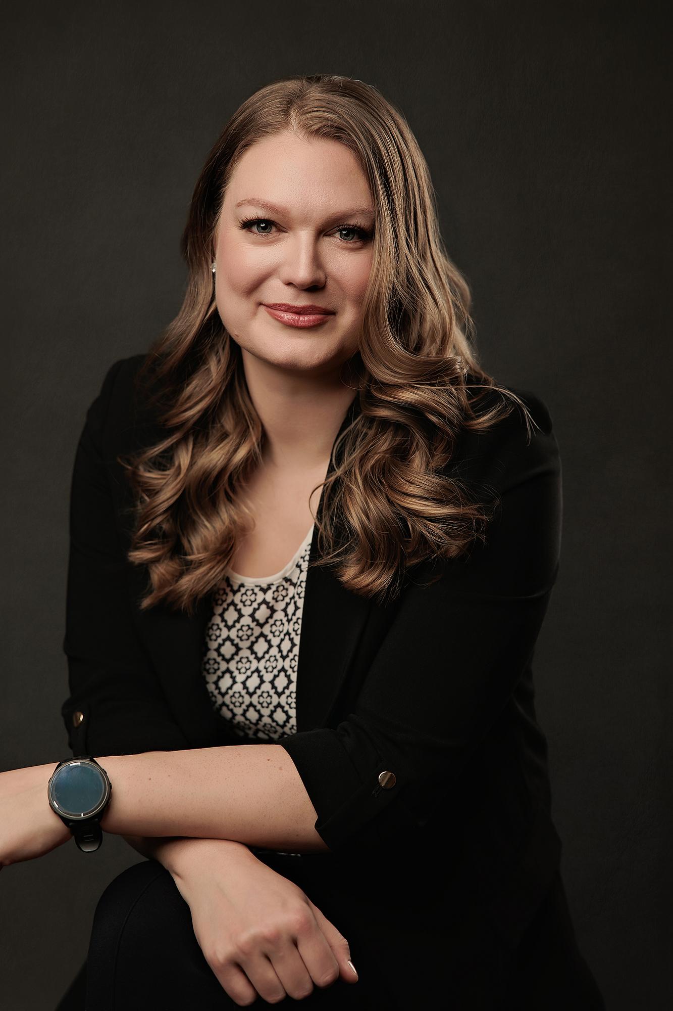 Legal headshot Calgary authoritative portrait